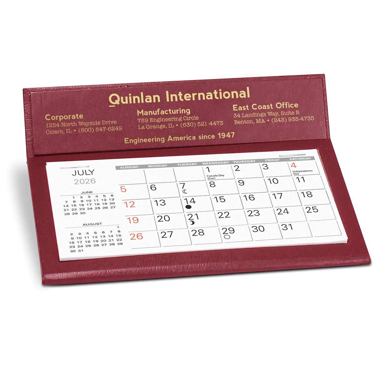 Medalist Desk Calendar 10