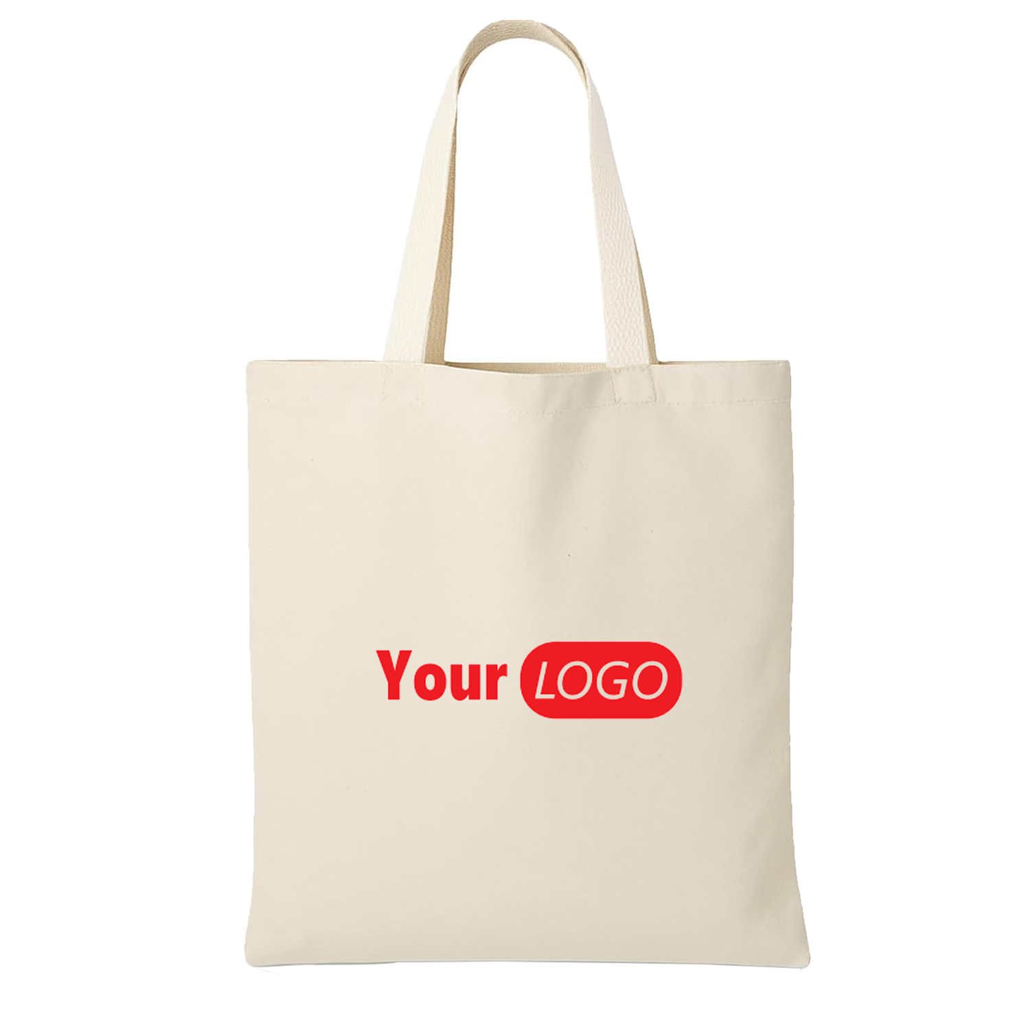 Classic Canvas Market Tote Bag, custom tote bag with logo imprint 2
