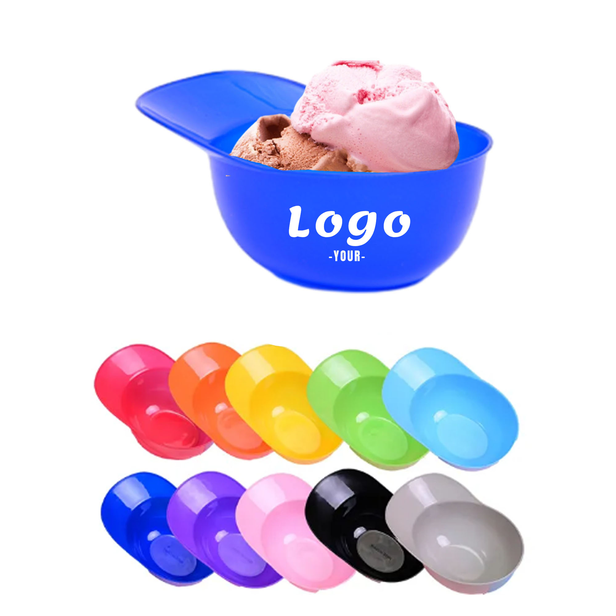 Miniature Baseball Cap-Shaped Ice Cream Dish 2
