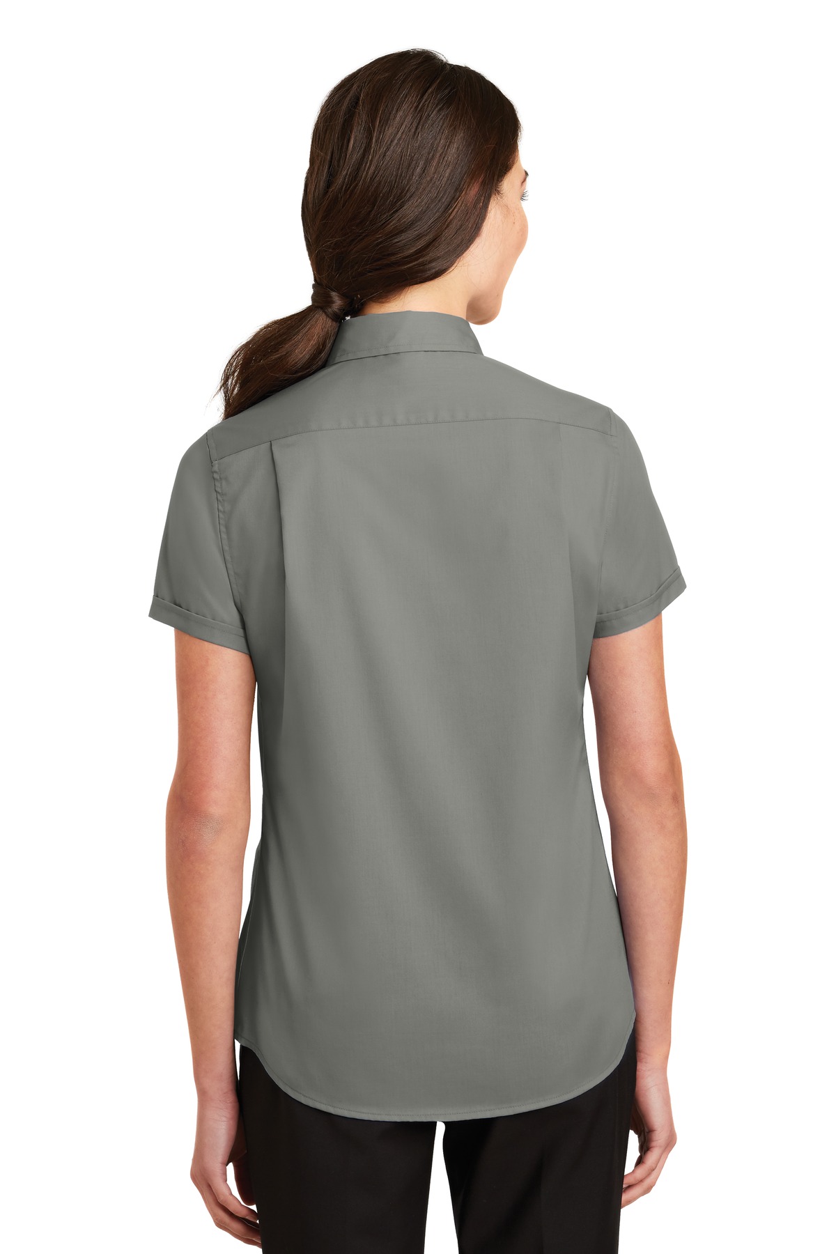 Port Authority Women's Short Sleeve SuperPro Twill Shirt. L664 56