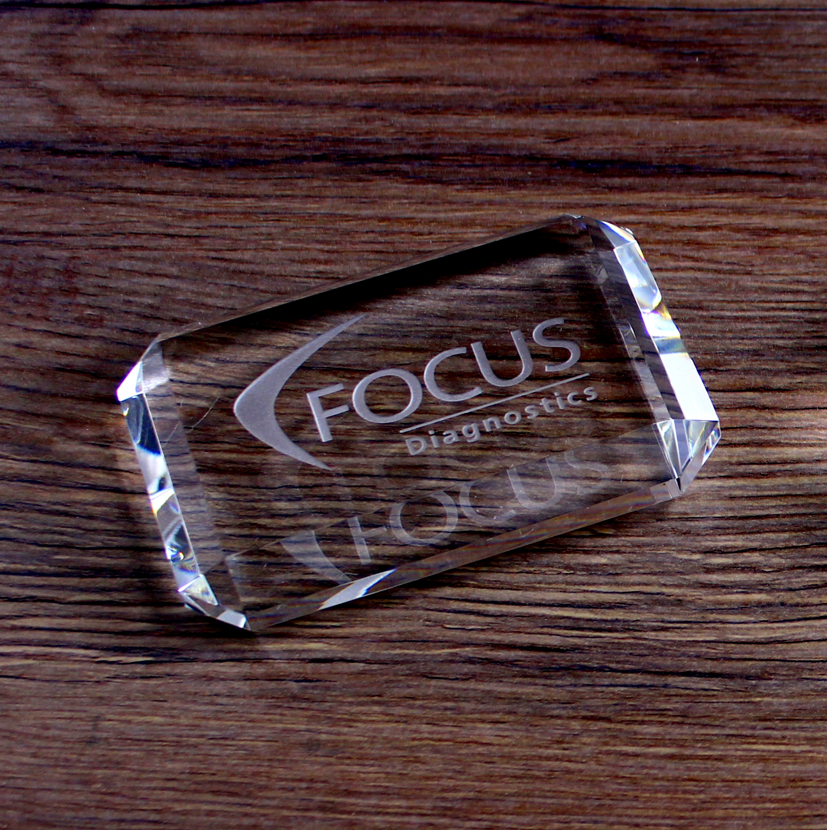 Jewel Crystal Paperweight (4"x2"x") 2