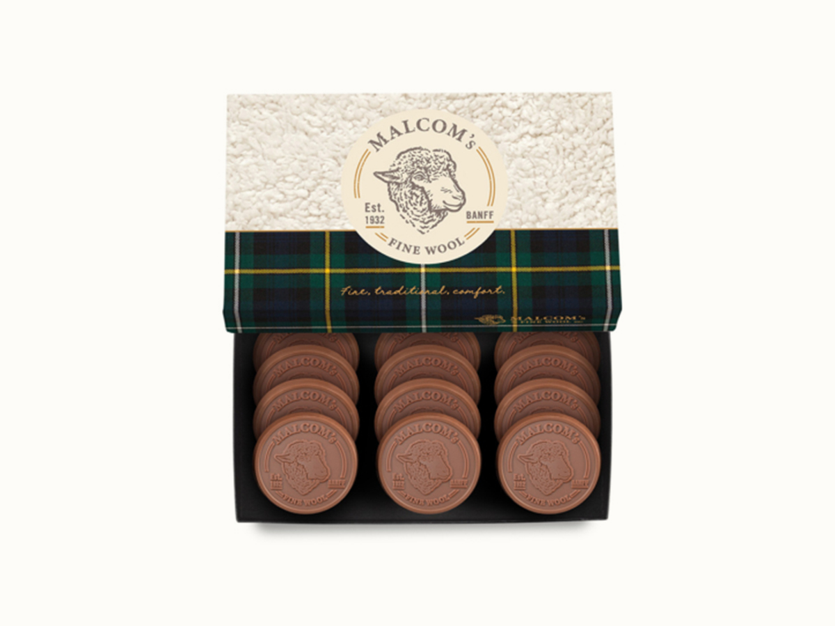 Gourmet 12-Piece Chocolate Shortbread Cookie Gift Set with Luxury Custom Packaging 8