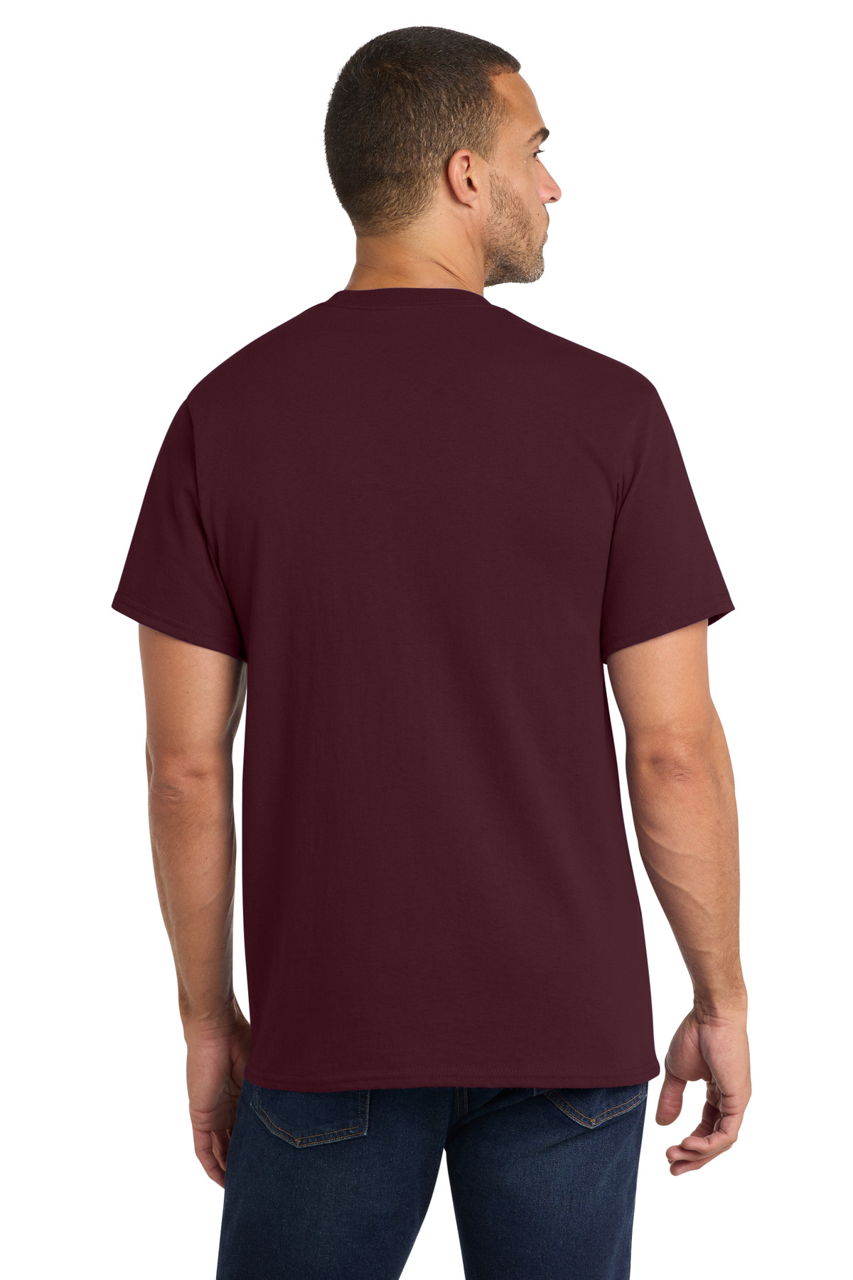 Port & Co Core Cotton Pocket Tee. PC54P 121