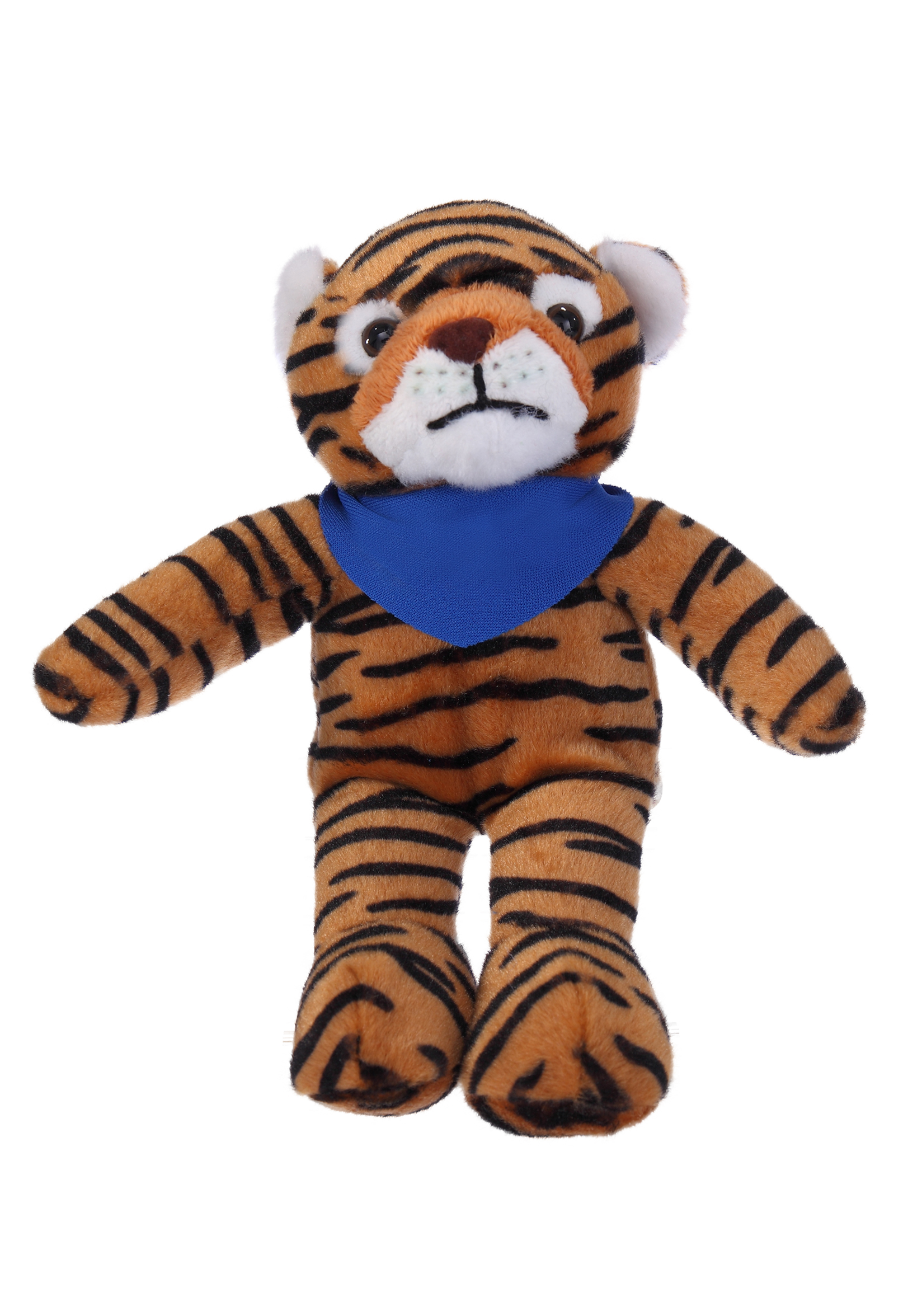 Soft Plush Stuffed Tiger with Bandana 2