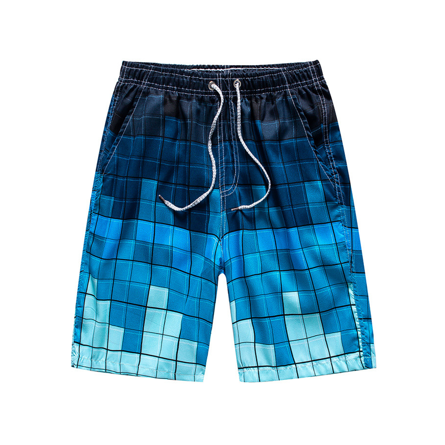 Men's Summer Polyester Quick Dry Beach Shorts 5