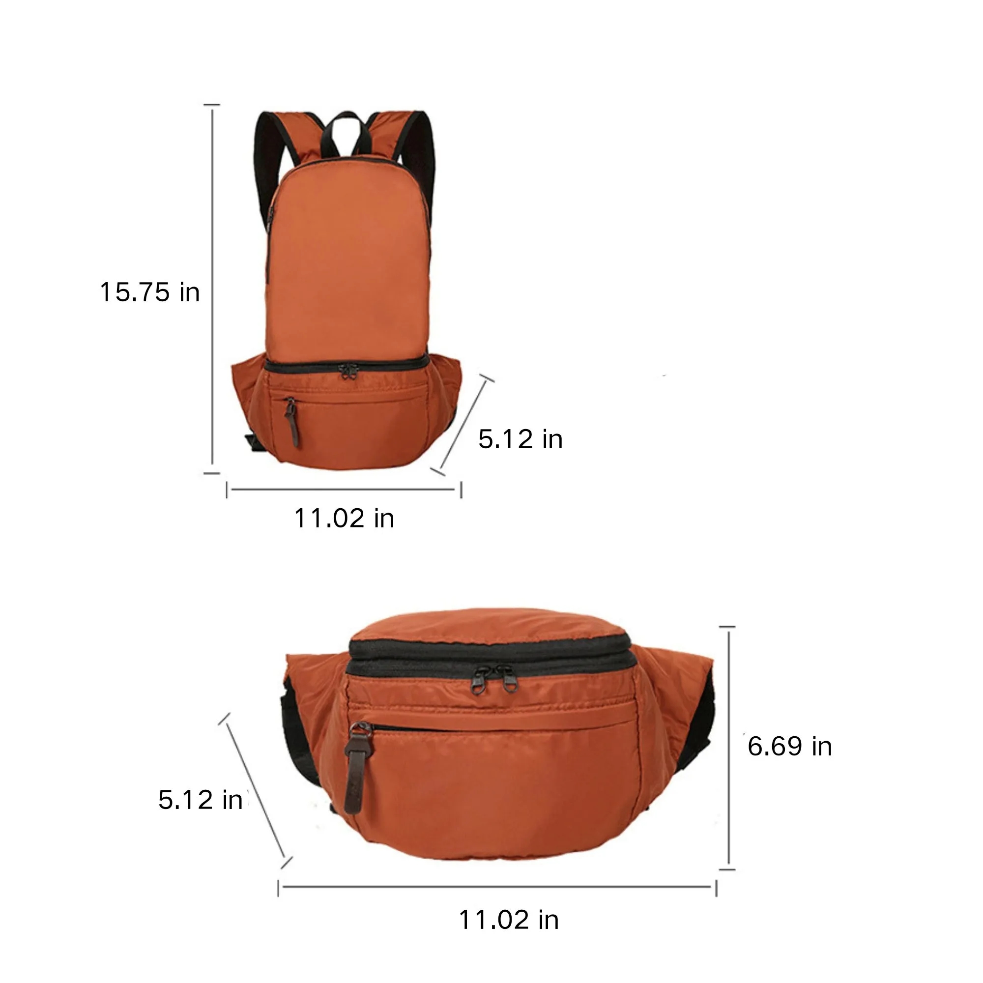 Outdoor Travel Portable Foldable Backpack 2