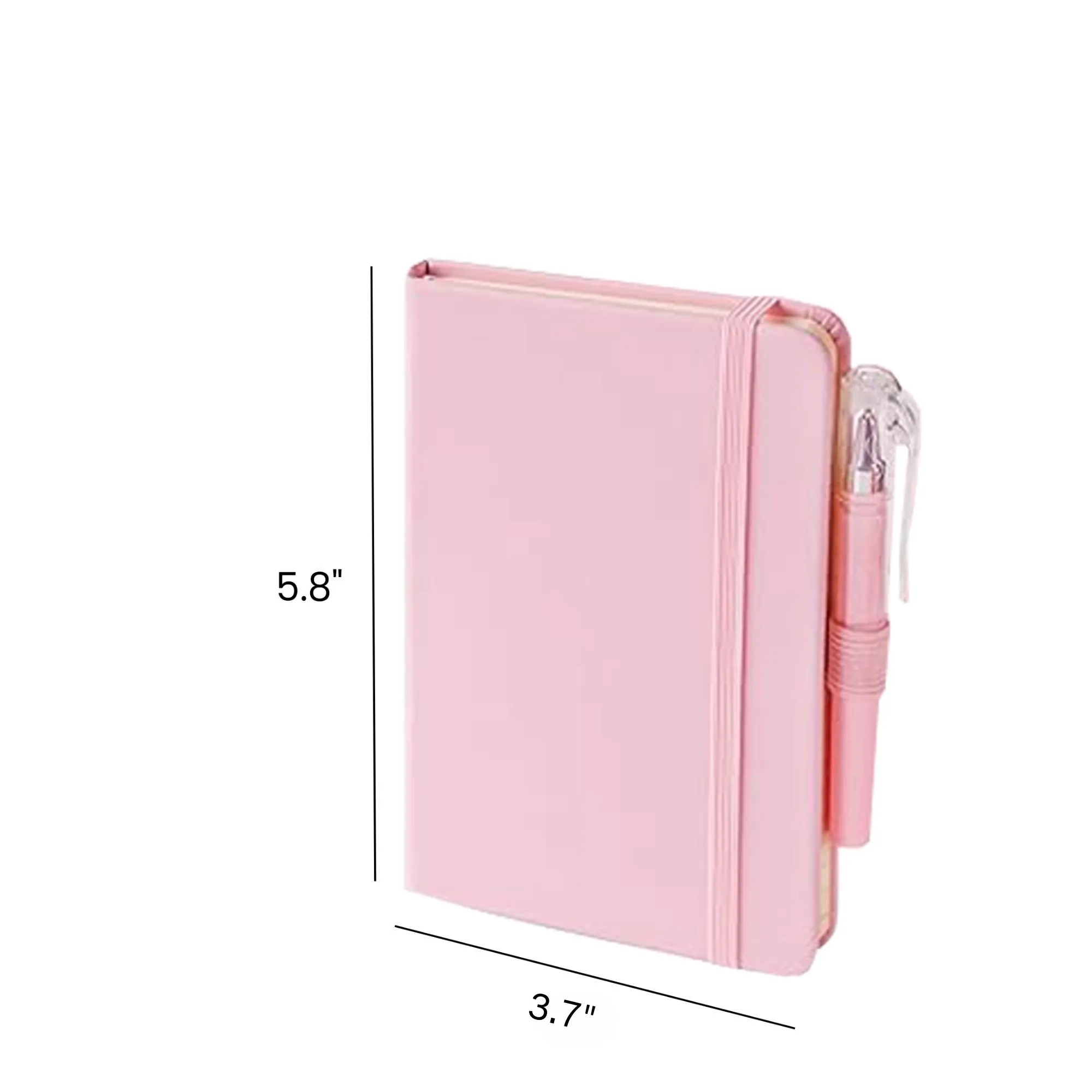 Small Pocket Notepad with Pen 4