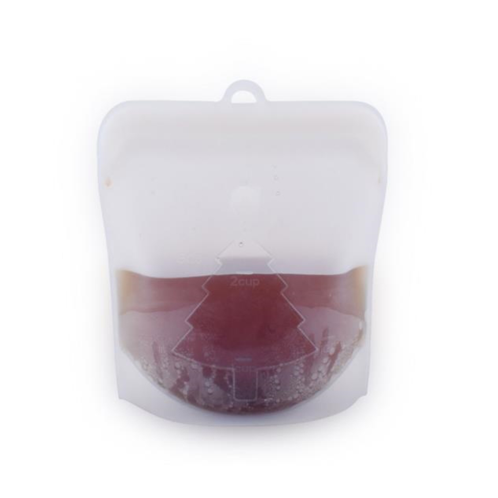 BPA Free Reusable Storage Bags Food Grade Silicone Gallon 1