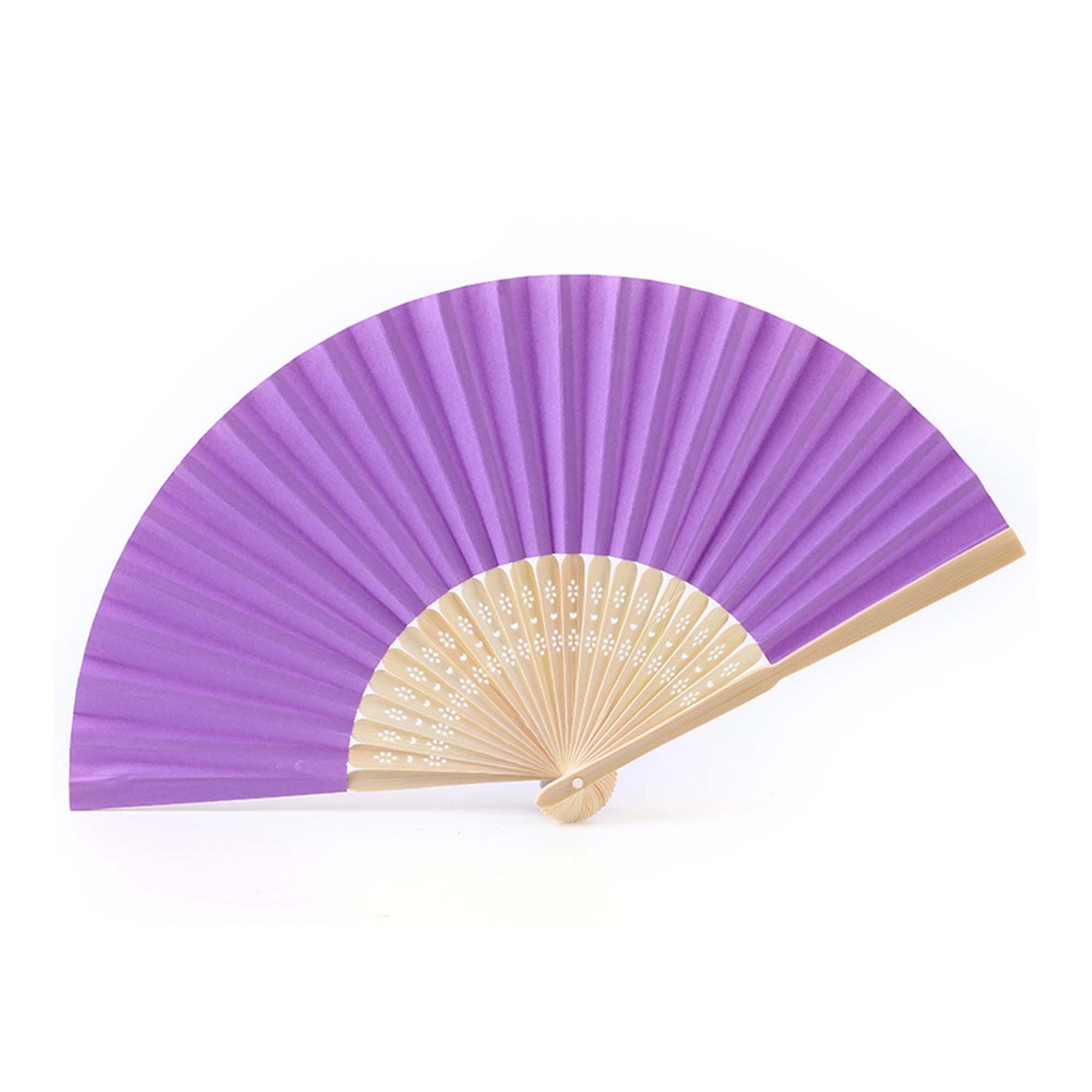 Bamboo Foldable Paper Fan 2