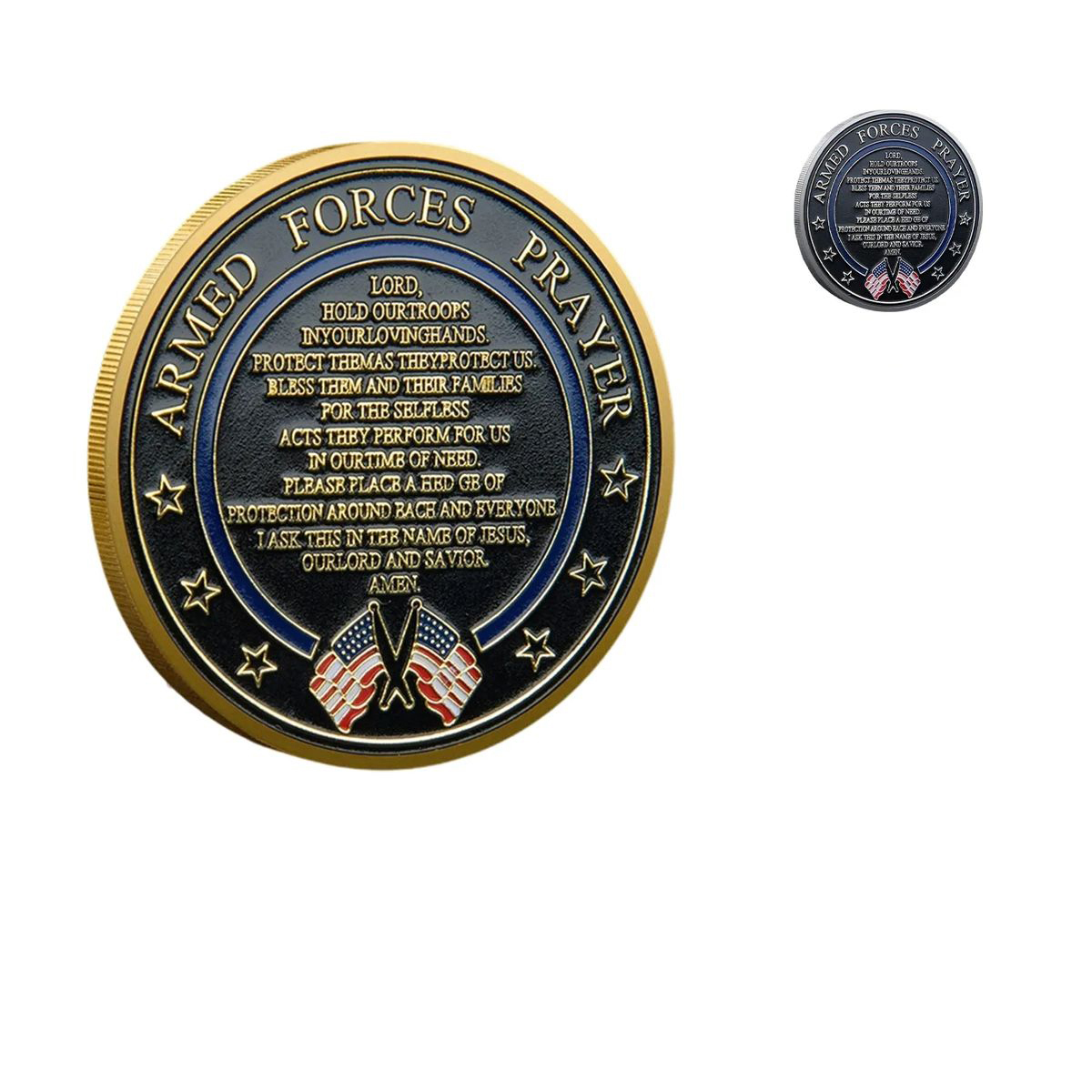 Baked Enamel Challenge Coin for Events 1