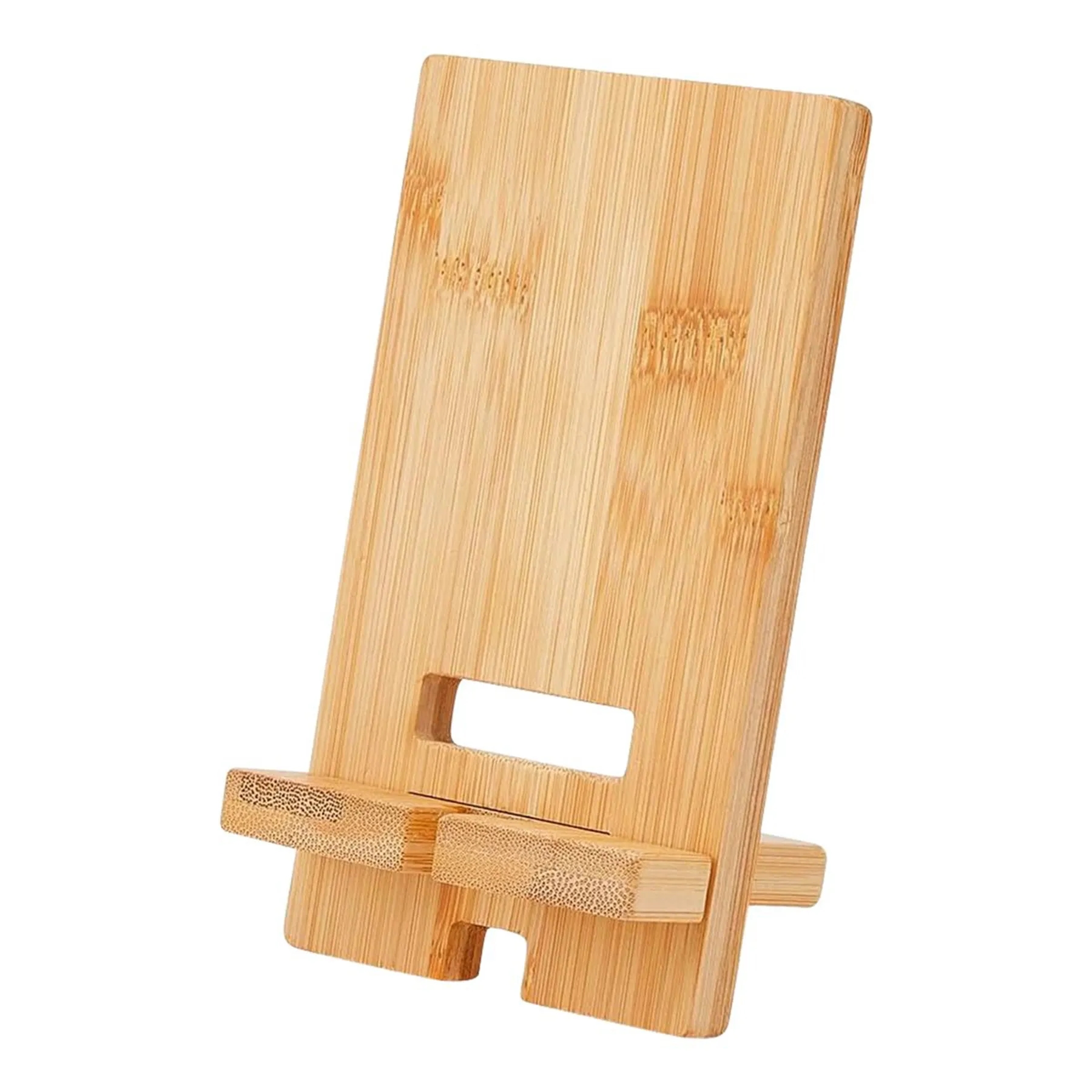 Bamboo Mobile Phone Stand Holder 3