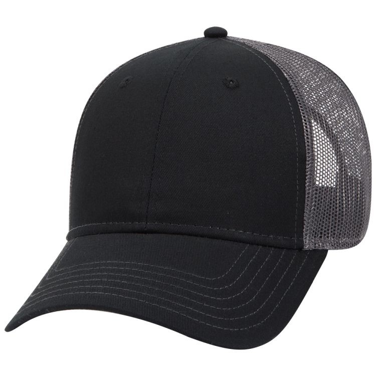 OTTO CAP® 6 Panel Low Profile Mesh Back Trucker Hat 212