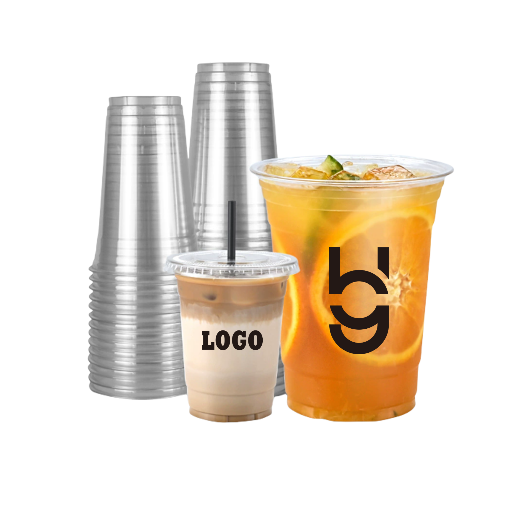 Clear Disposable Plastic Cups MOQ200 3