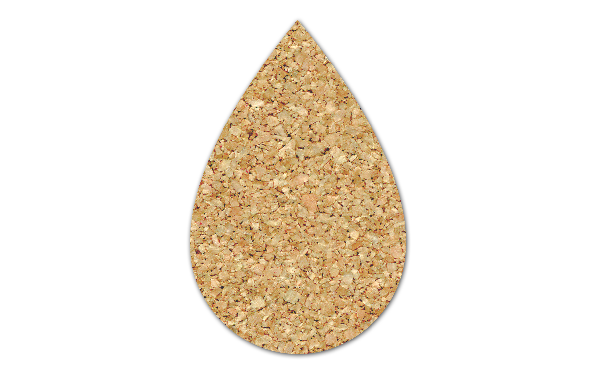 Flame/water Cork Coaster 5FM 2