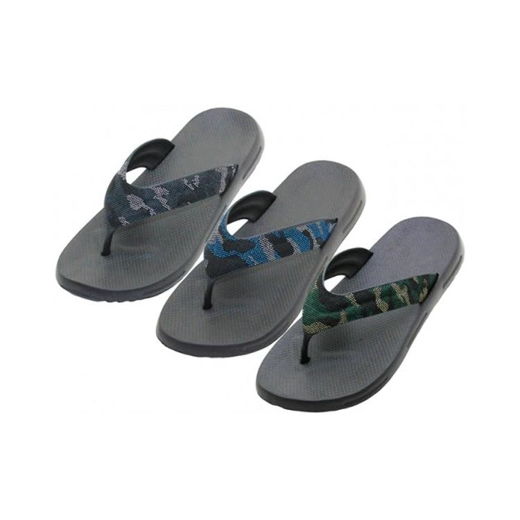 Men's Camouflage EVA Thong Sandals - Sizes 7-12 3 Colors 2