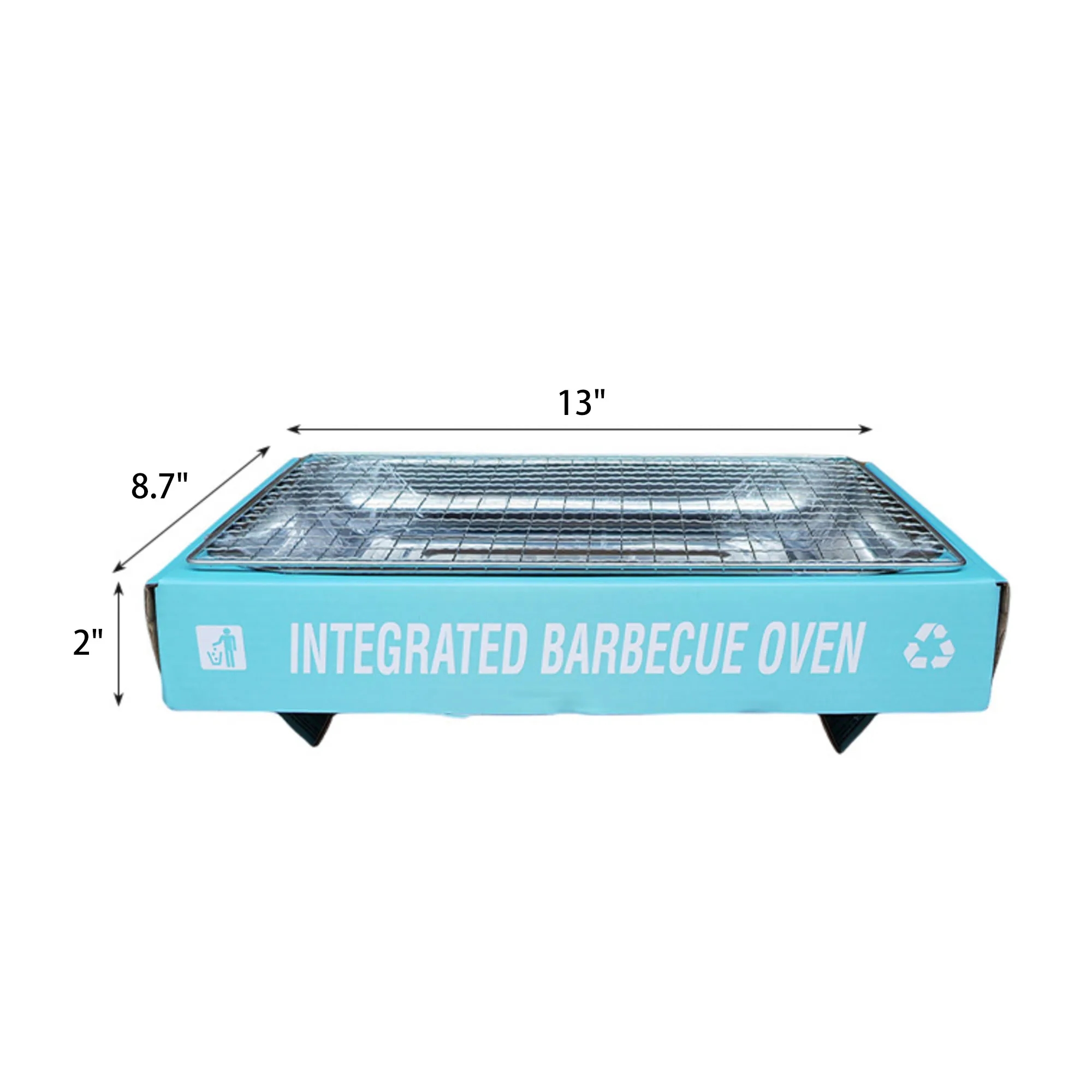 Portable Disposable Barbecue Box & Grill 3