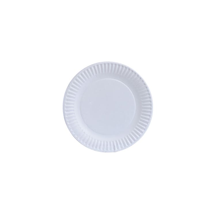 Paper Plates - White 6 Inch 100 Pack 2