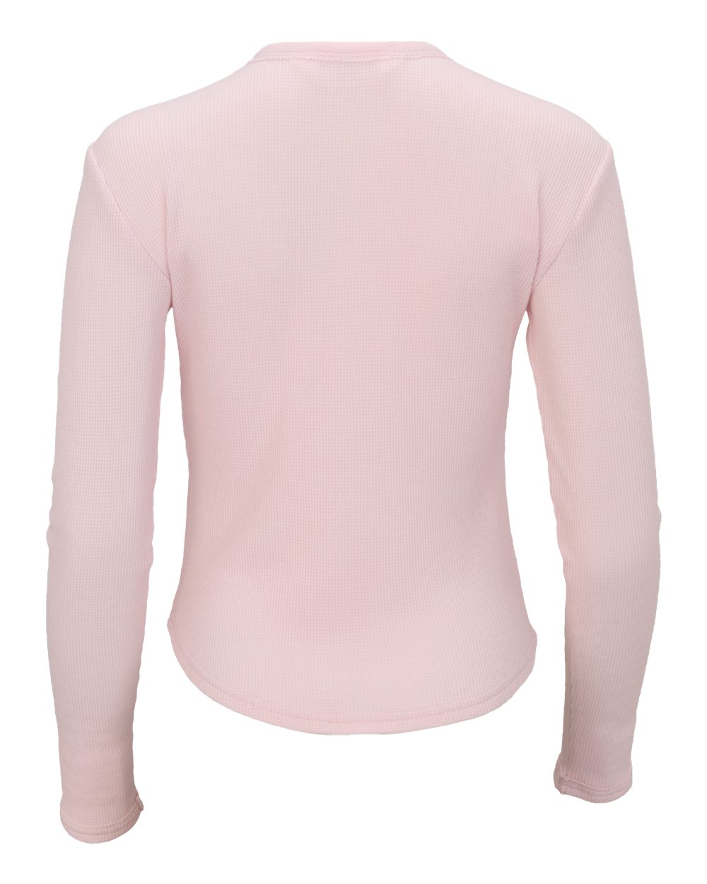 Women's Waffle Knit Baby Long Sleeve T-Shirt - BW3103 25