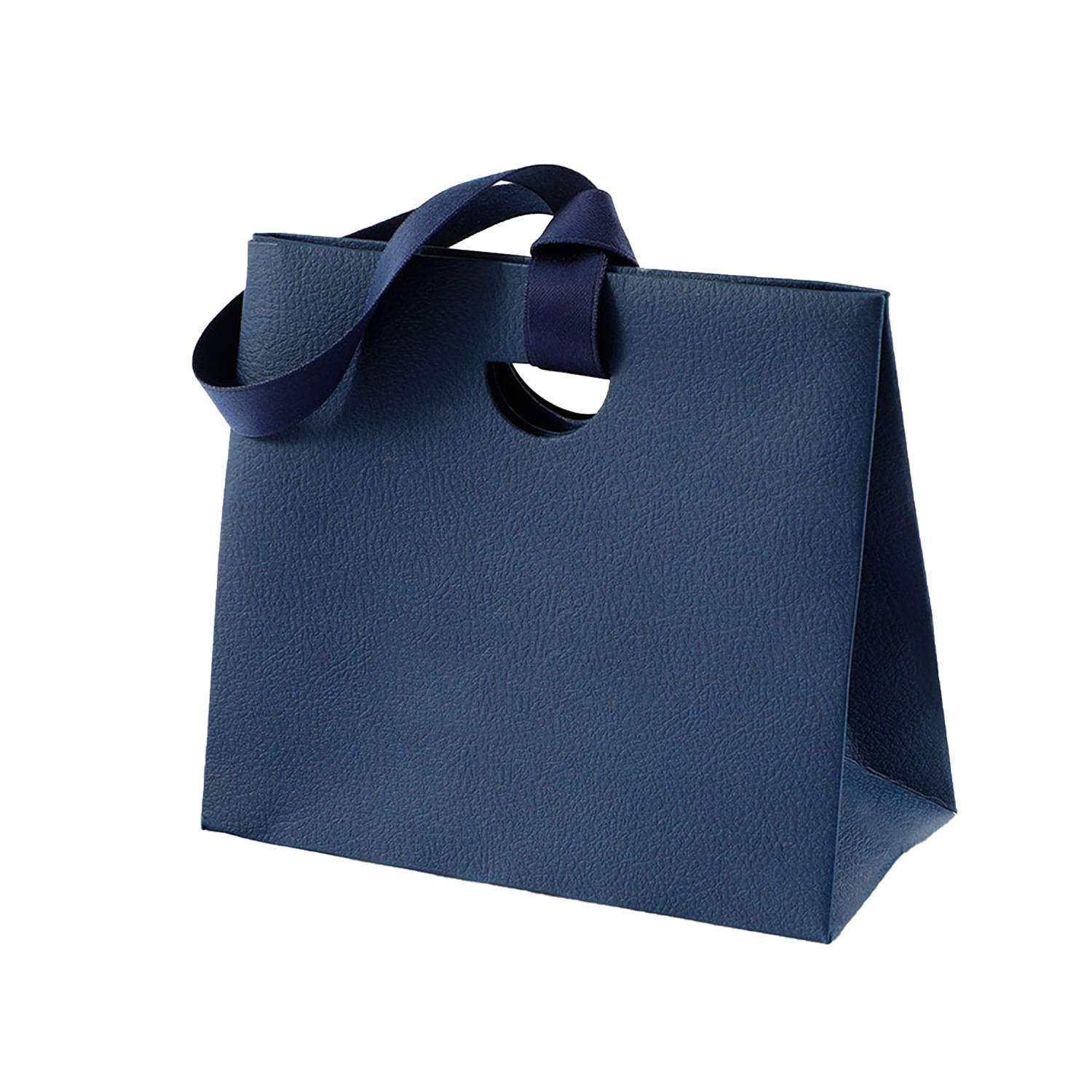Colorful Paper Gift Tote Bags W/ Handheld Ribbon 1