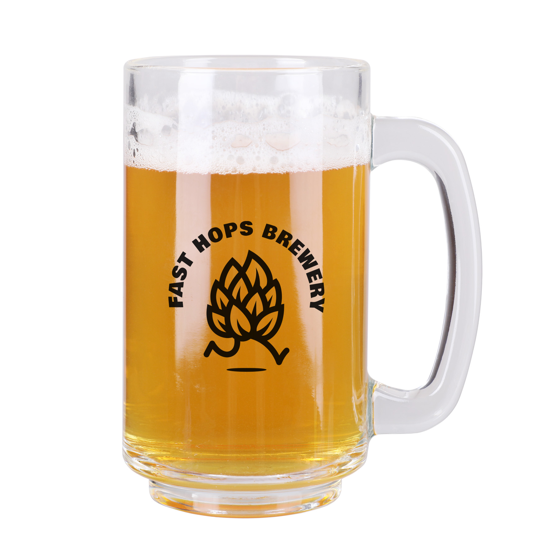 14 Oz. Glass Beer Mug 6