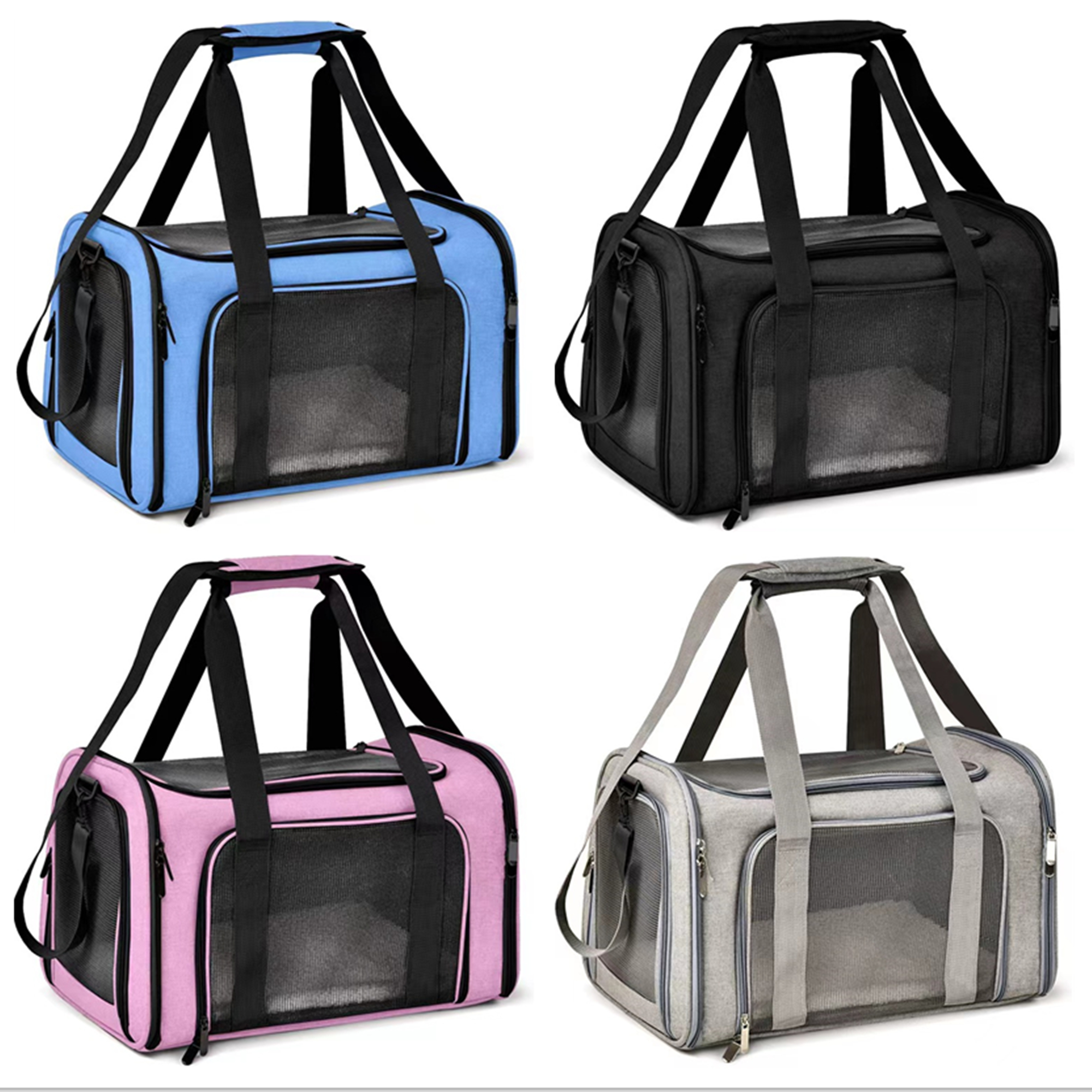 Pet Carrier With Handles For Dog Or Cat 2