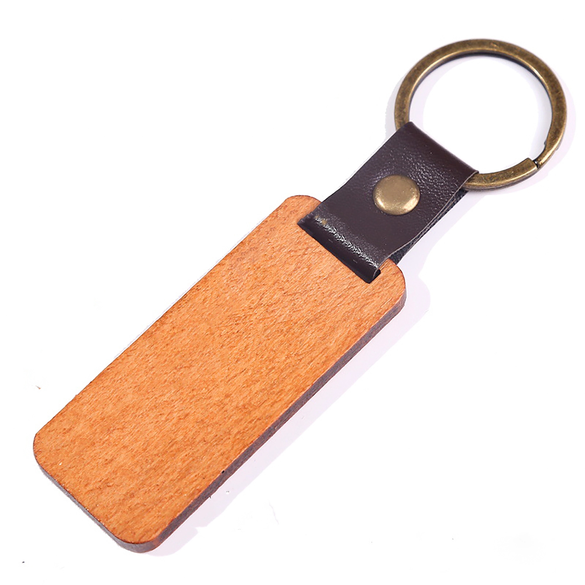 Customized wood keychain 4