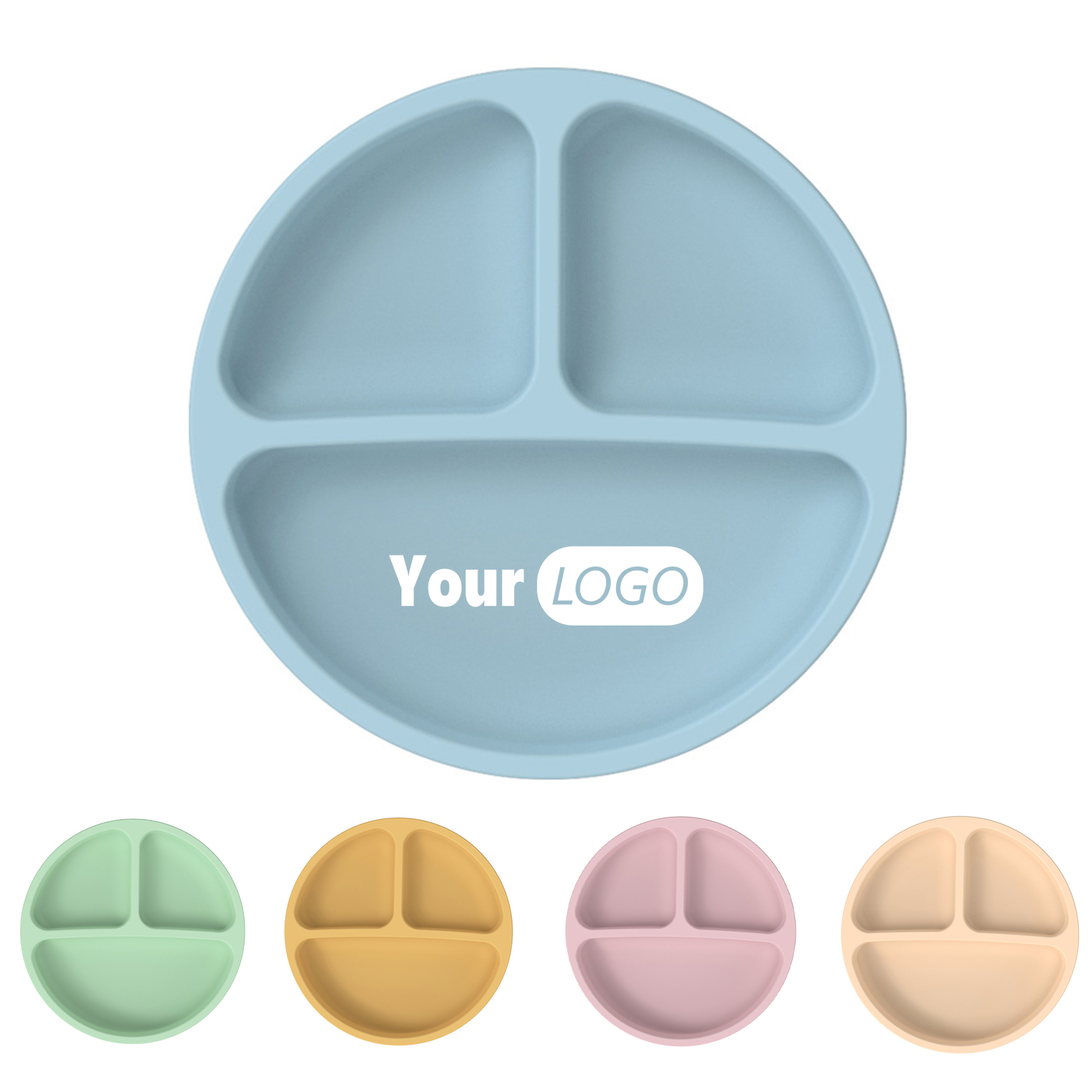 Silicone Toddler Plates for Babies 3