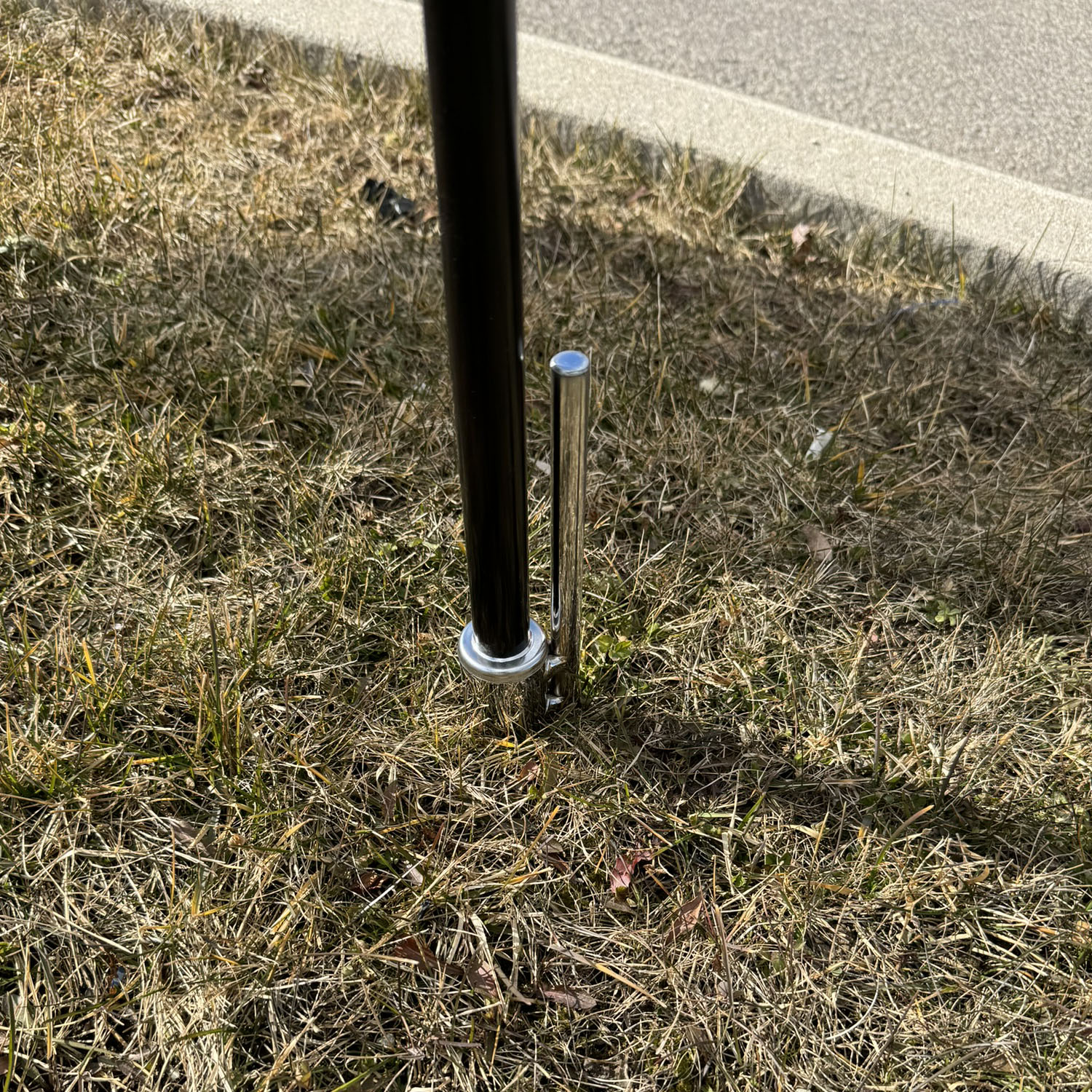 12' Medium Tear Drop Flag Kit, Full Color Graphics Double Sided, Outdoor Spike base and Bag Included 7