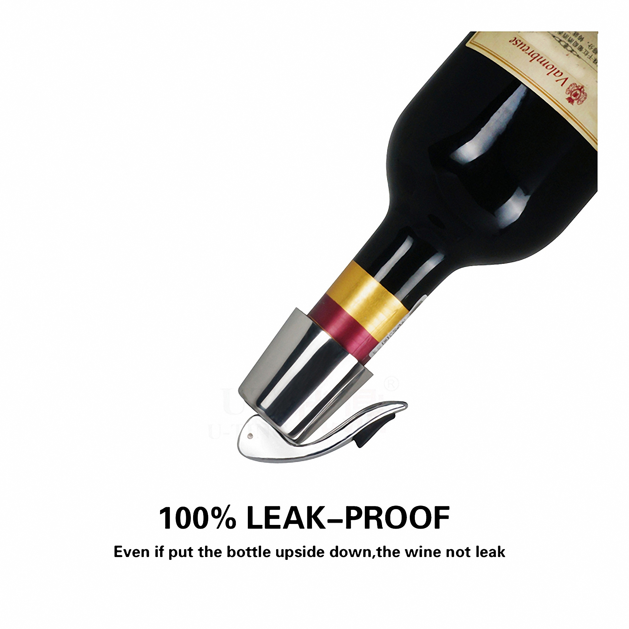 Premium Stainless Steel Wine Bottle Stopper 4
