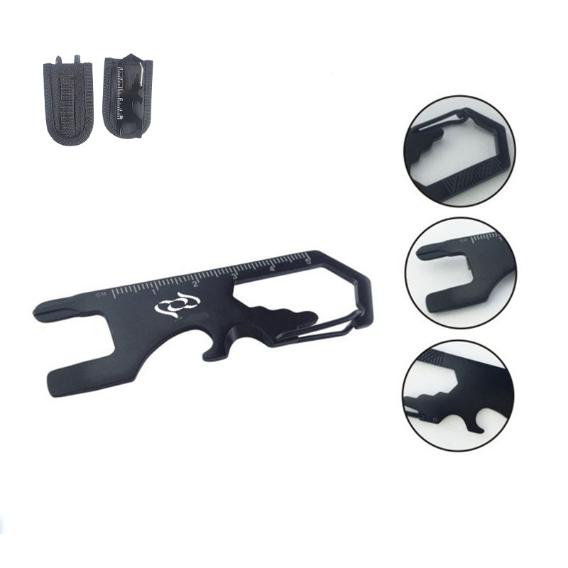 Multi-function Bottle Opener with Carabiner 2