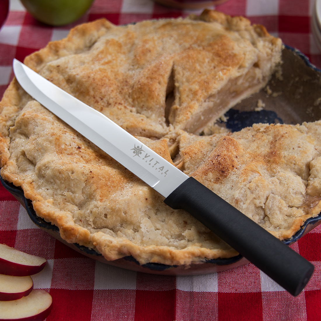 Slicer Knife w/Black Handle 4