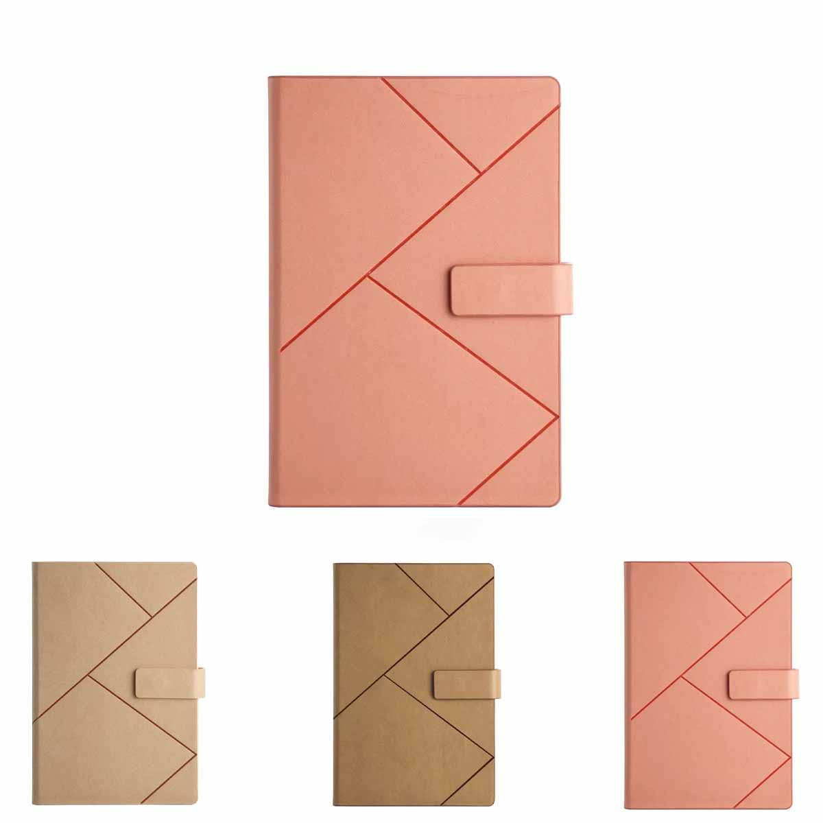 A5 Imitation Leather Embossed Office Notebook 2