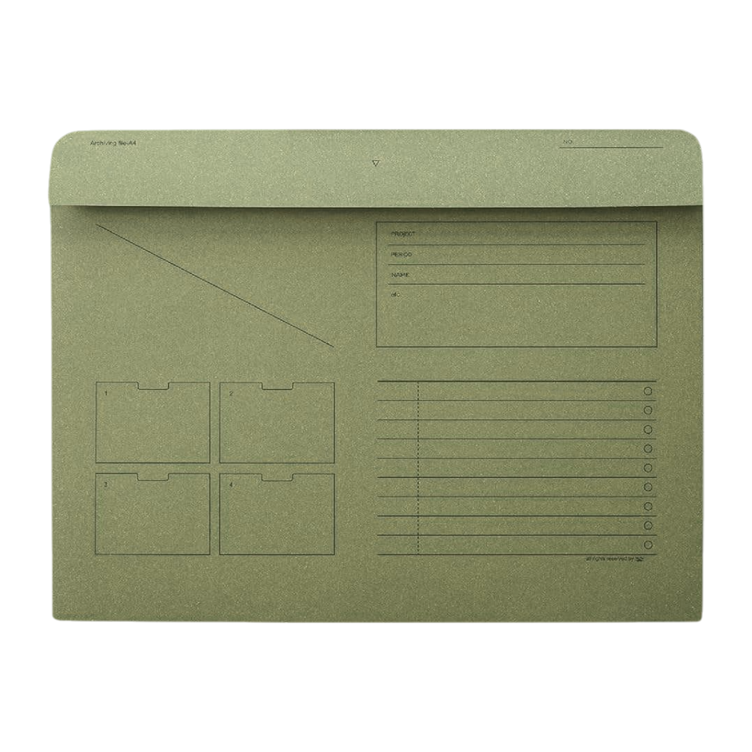 A4 Paper Pocket File Folder 13