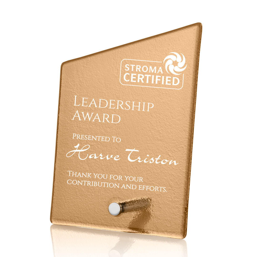 Atchison Russet Slant Award - Silver 4
