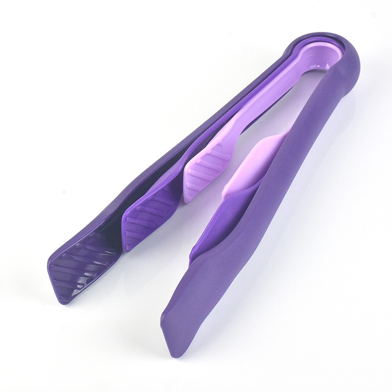 3Pcs Multifunctional Plastic Toaster Tongs 8