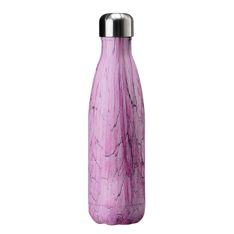 17Ounce Wood Grain Sleek Insulated Water Bottles 9