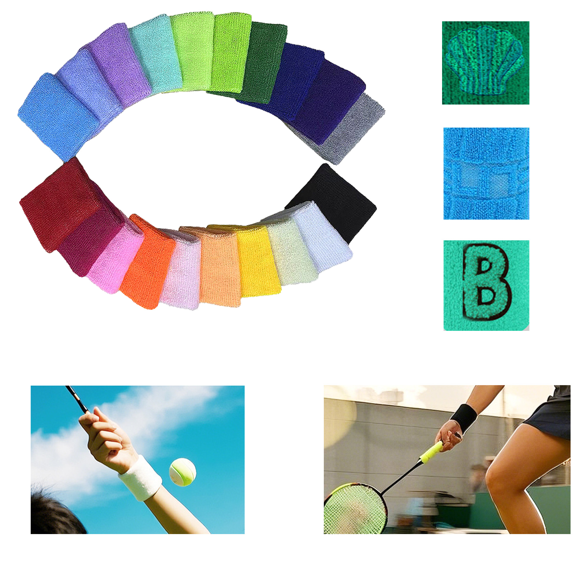 MOQ 50 Sweat-absorbing Towel Wrist Guard 2