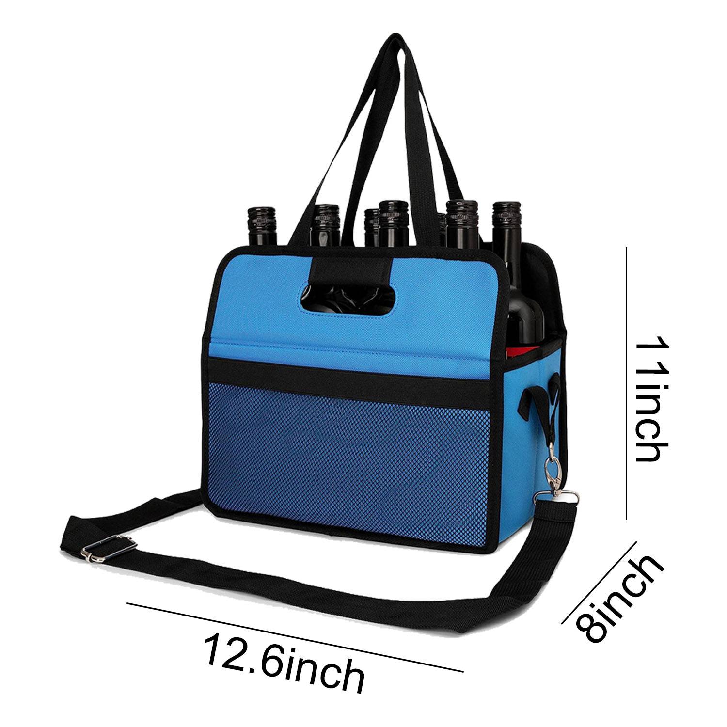 Foldable Multiuse Bottle Carrier Tote Bag 5