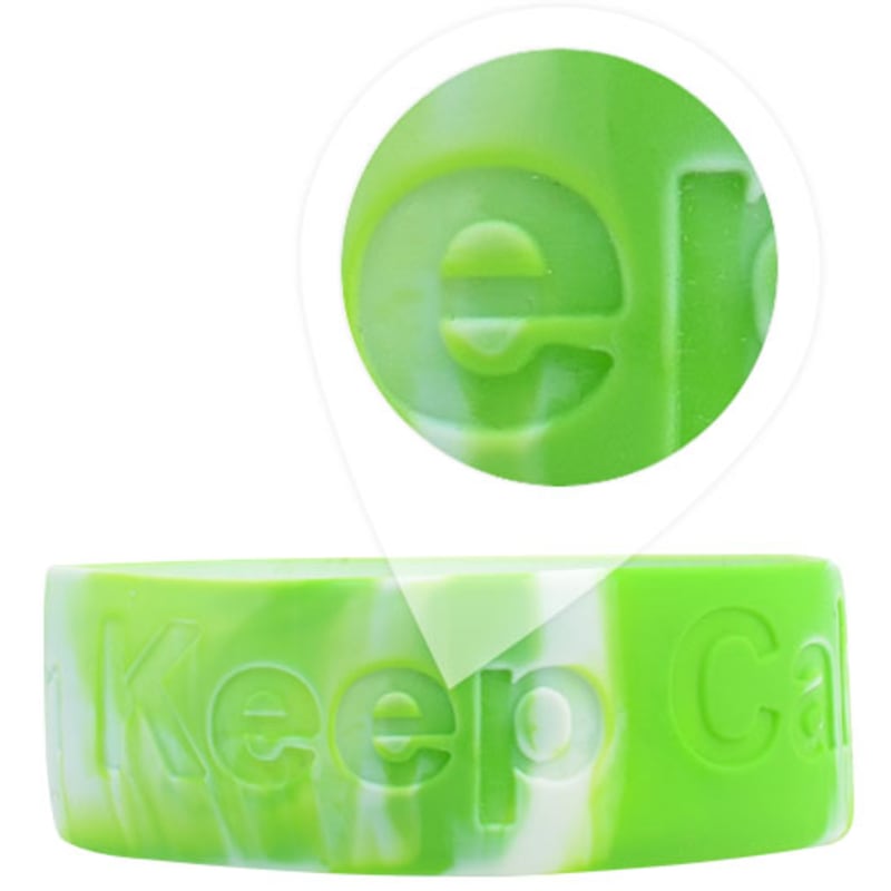 1 Inch Debossed Wristbands 71