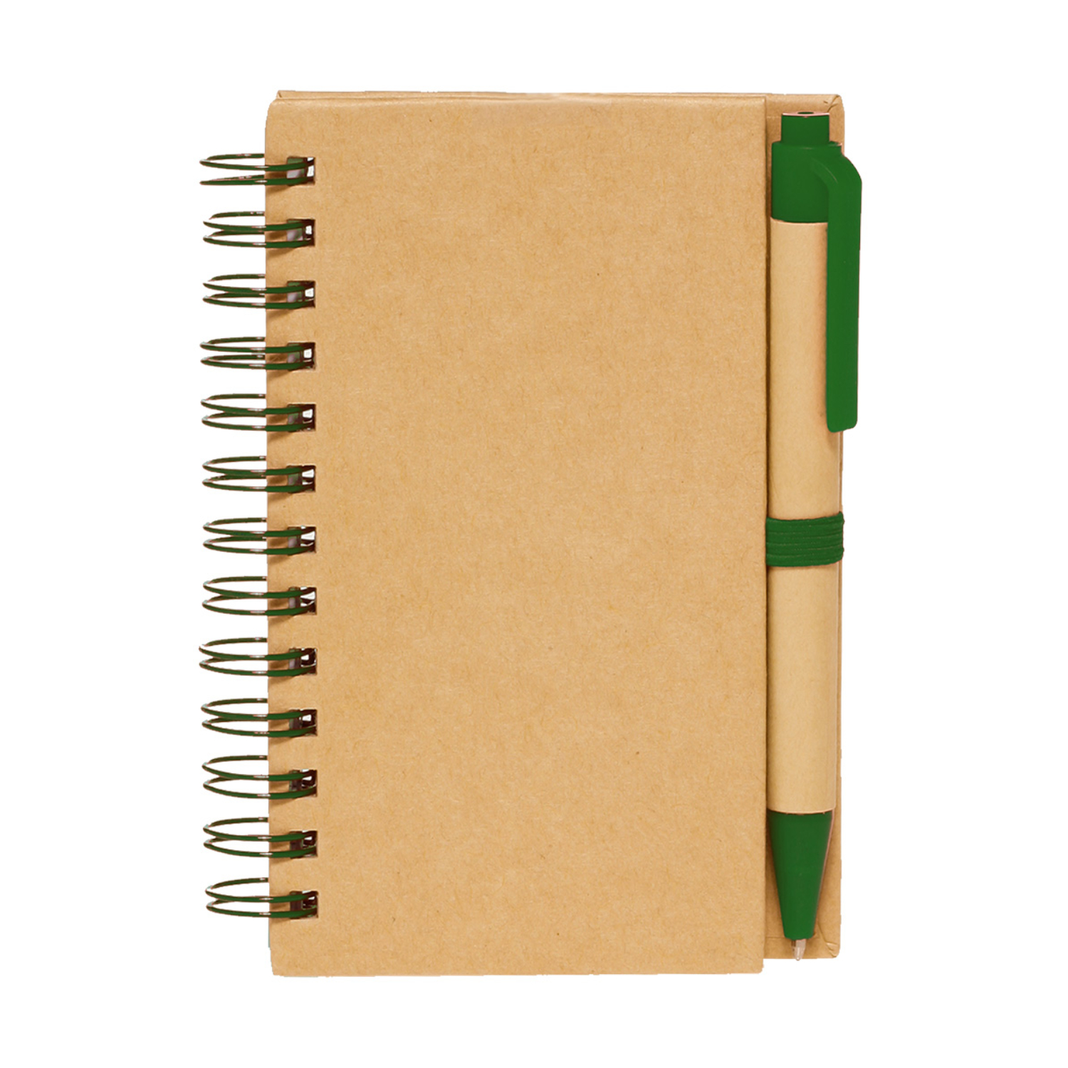 Recycled Spiral Notebook with Pen 5