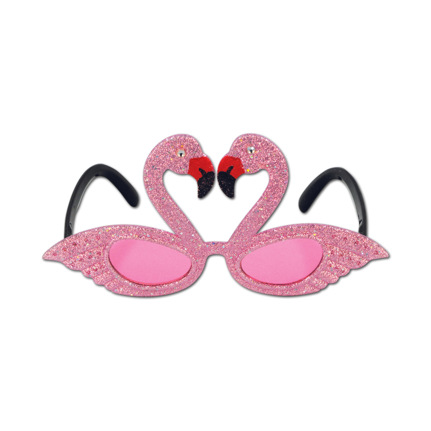 Glittered Flamingo Fanci Frames