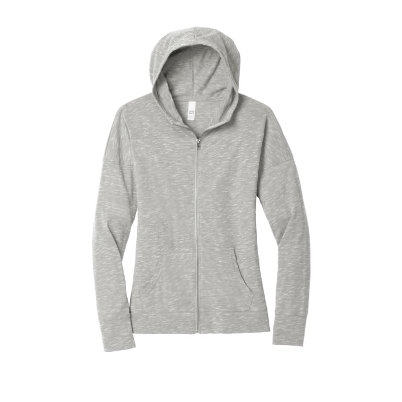 District Women's Medal Full-Zip Hoodie., custom hoodie or sweatshirt with logo imprint 6
