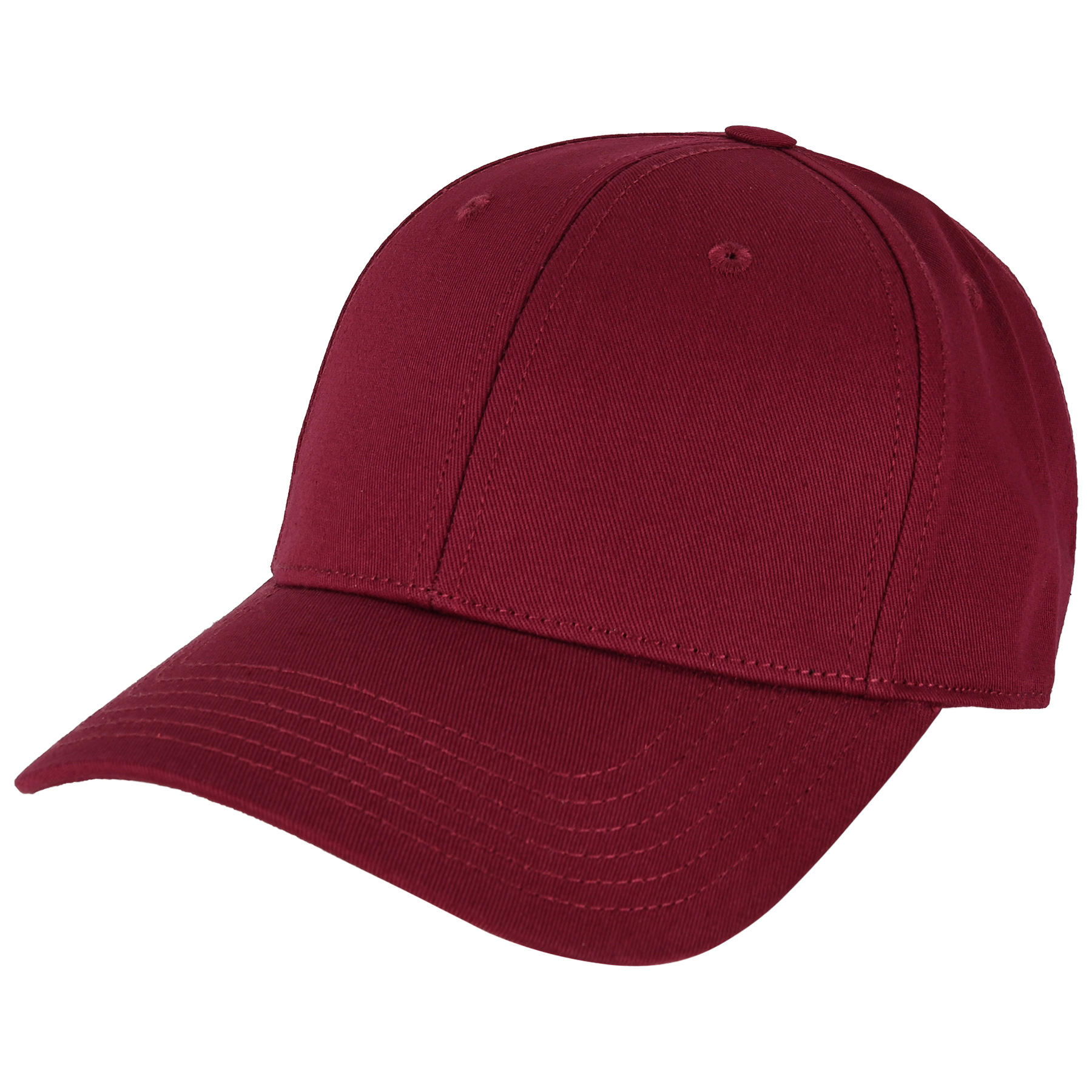 Classic 6-panel Curved Brim Baseball Cap With Plastic Snapback Clousure (MOQ: 1pc) 14
