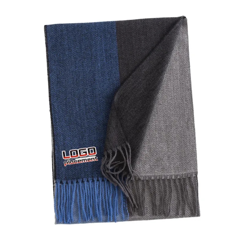 Winter Plaid Imitation Cashmere Scarf Clashing Colors 5