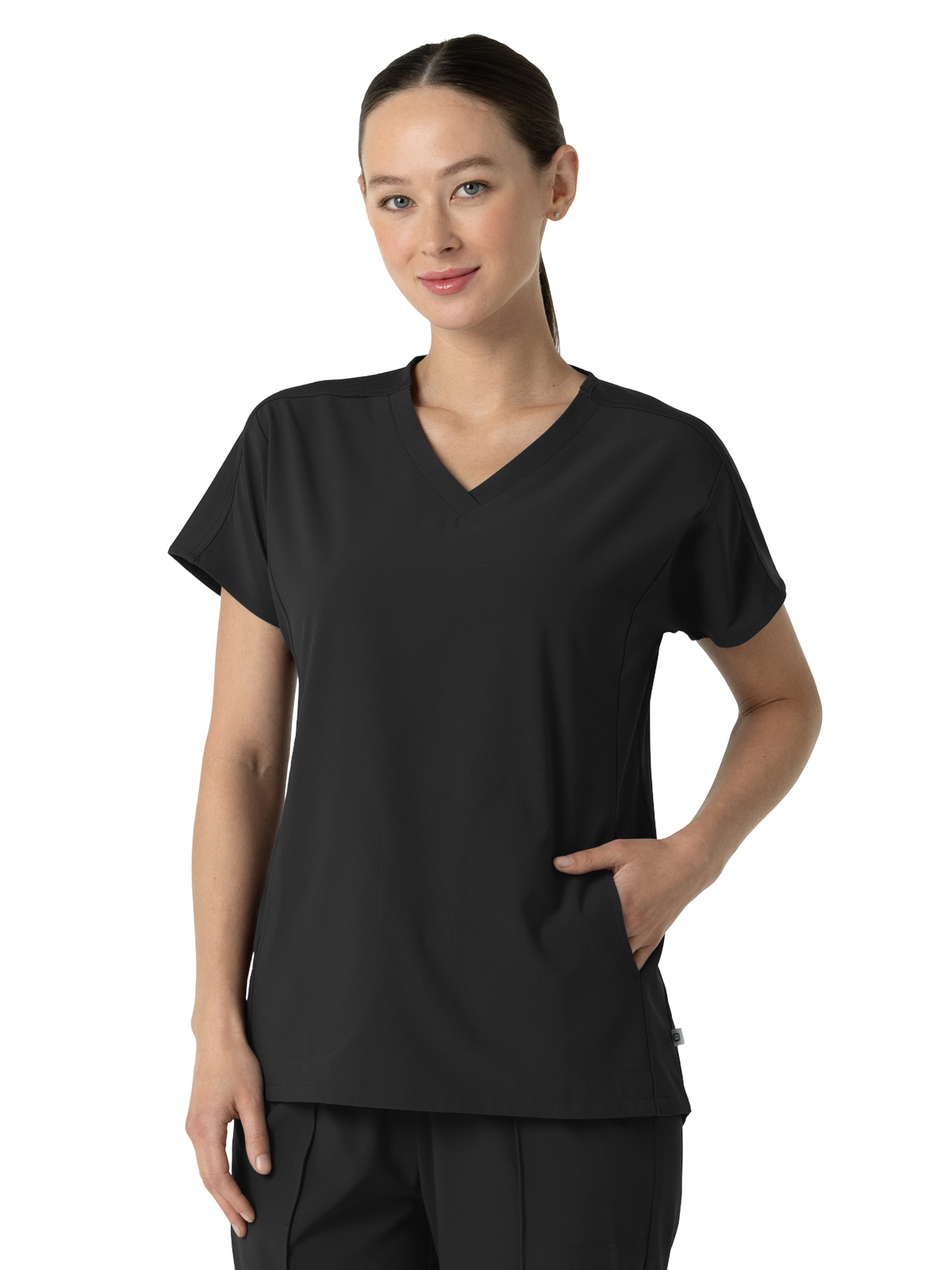 Wink - Renew - Women's Two-Pocket V-Neck Tunic Scrub Top 8