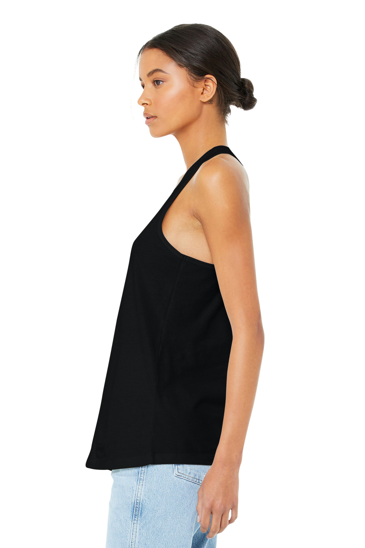 BELLA+CANVAS Women's Jersey Racerback Tank. BC6008 12