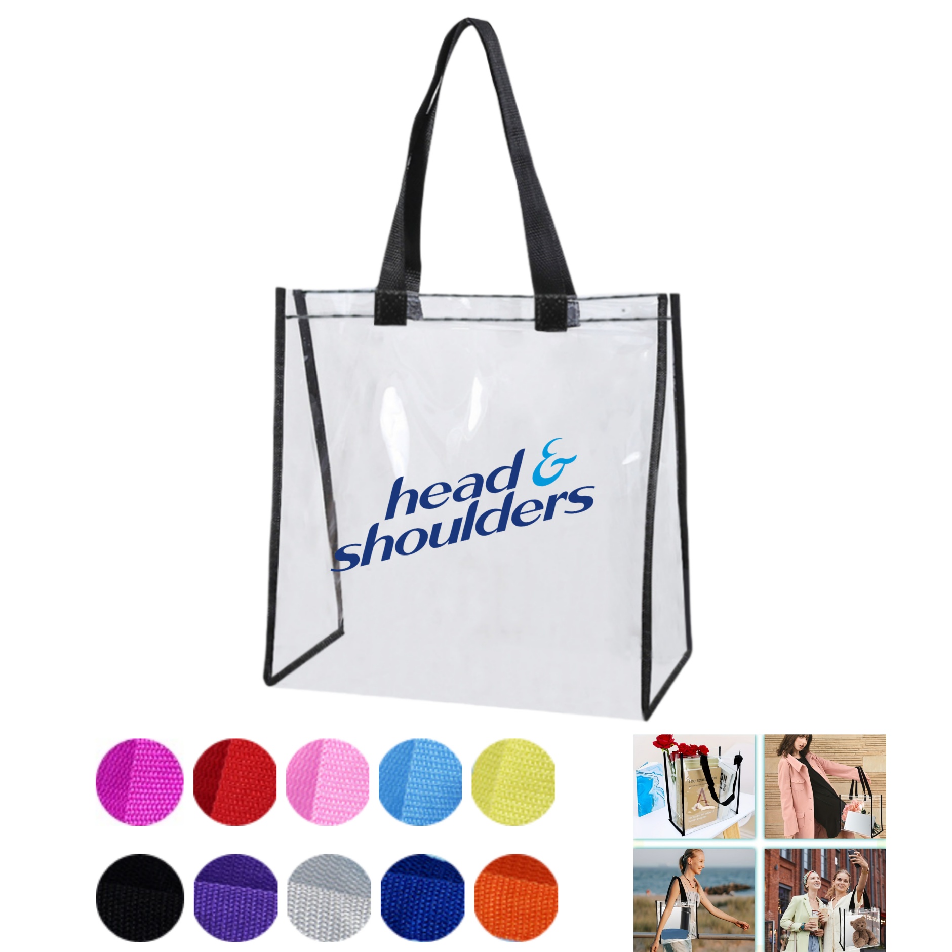 Clear Tote Bag With Handles 4