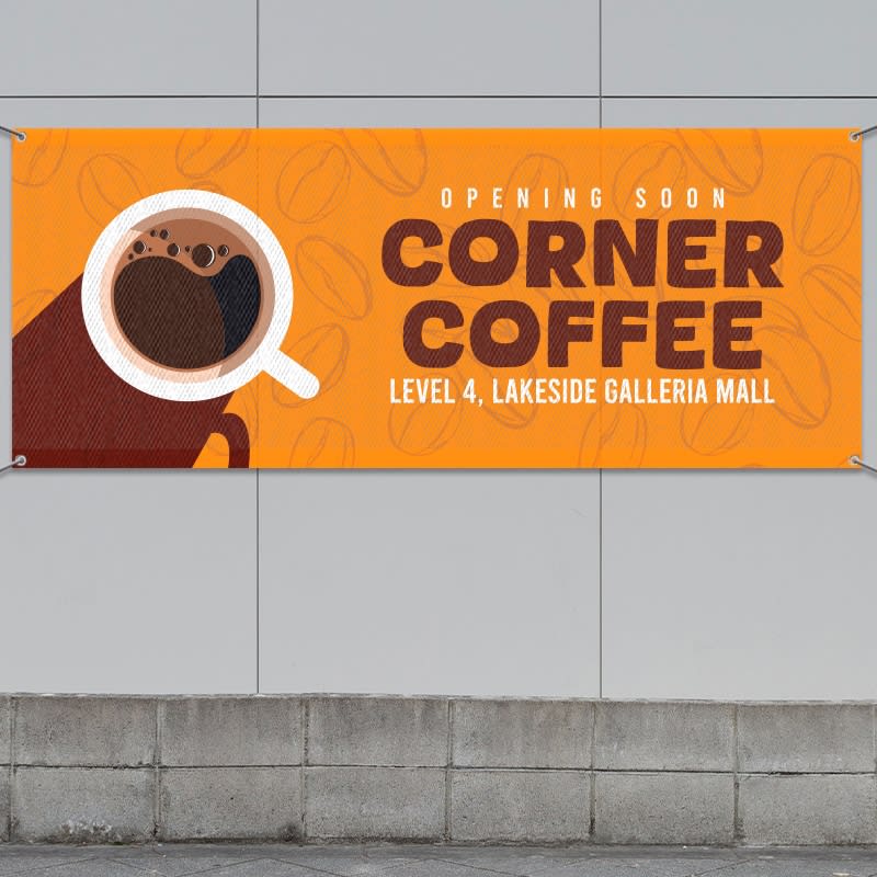 Custom 2' X 5' Mesh Banners 9