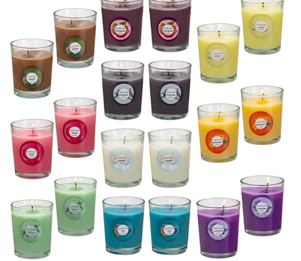 4Oz Scented Candles Aromatherapy Organic Massage Candles 1