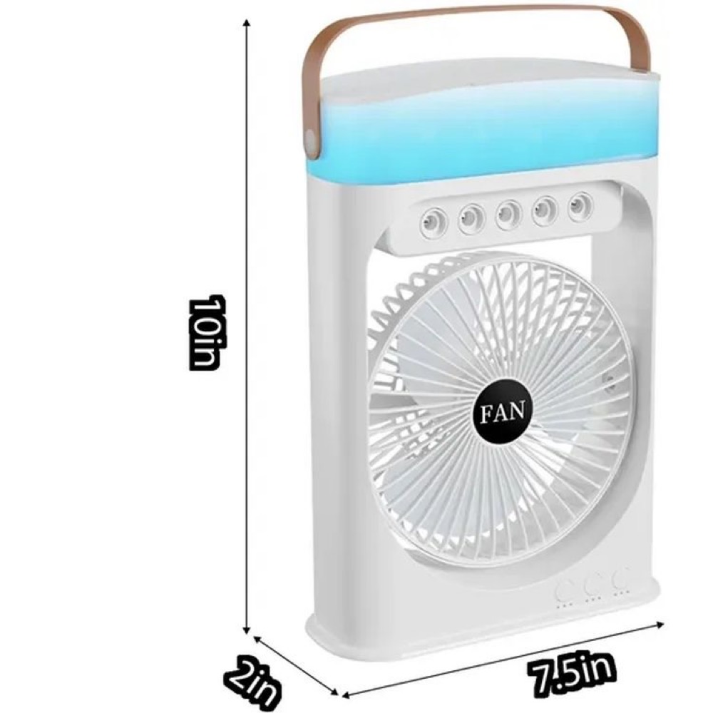 4-in-1 Mini Air Cooler with Humidifier & Power Bank 3